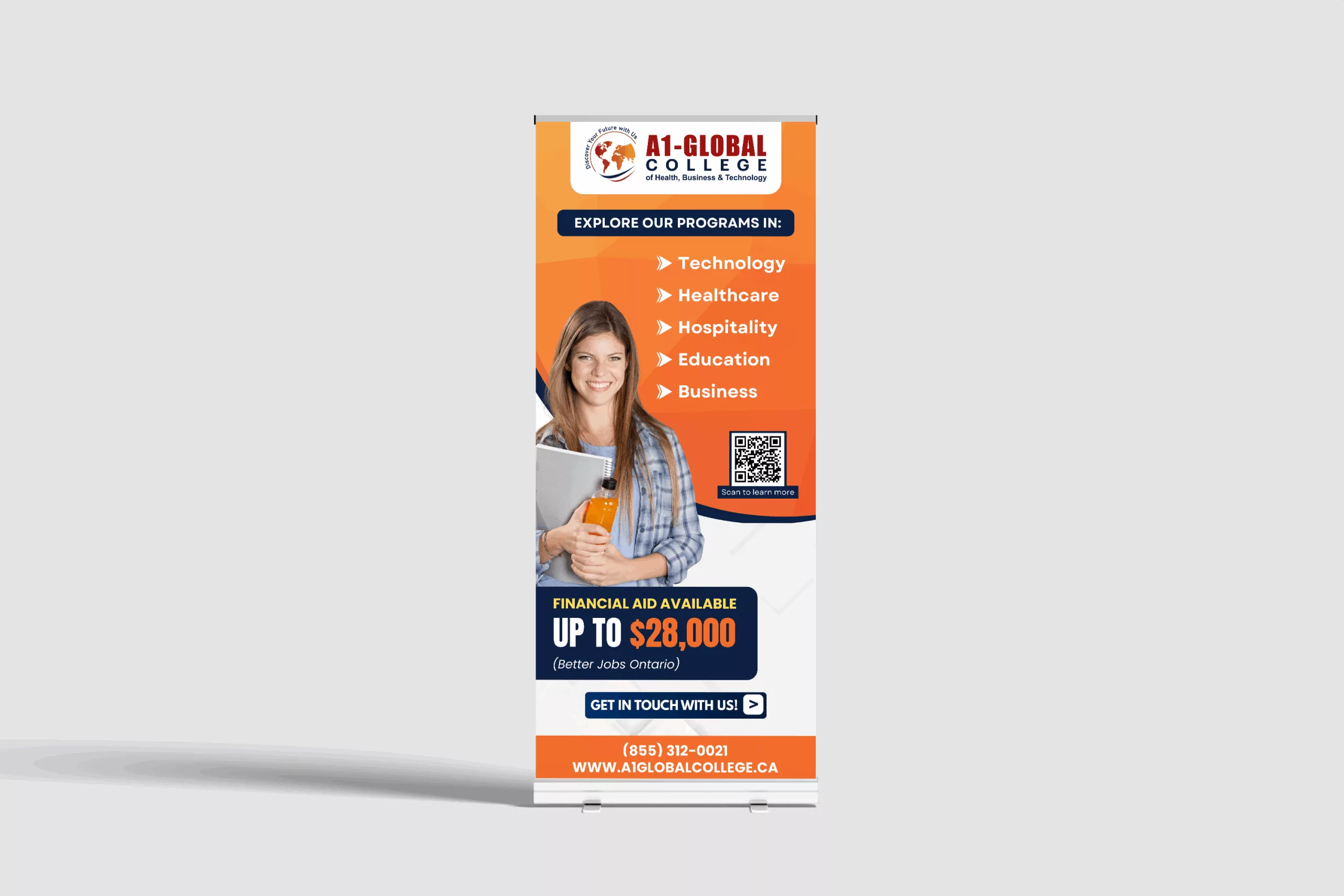 Agent Standee Mockup