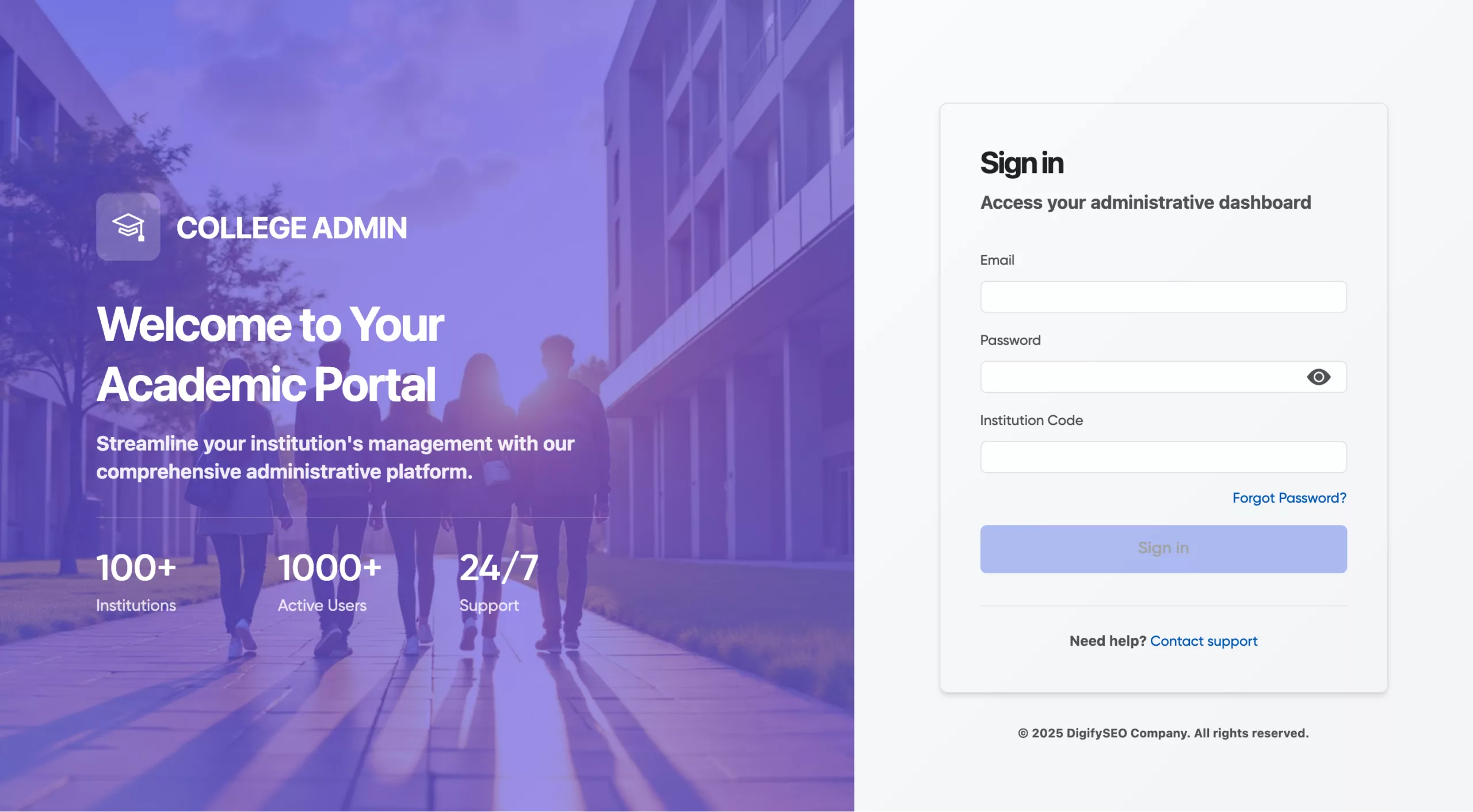 mycollegeadmin.com